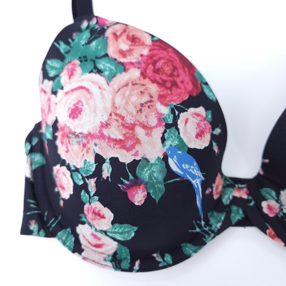 Soma Memorable Full Coverage Bra Underwire Multicolor Floral Size 36C - Picture 3 of 11